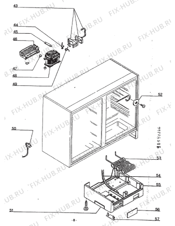 Взрыв-схема стиральной машины Electrolux ER3036U - Схема узла Section 3