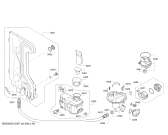 Схема №2 SMS44GI00R, Serie4, SilencePlus с изображением Передняя панель для посудомоечной машины Bosch 11022806