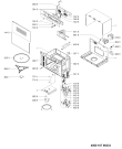 Схема №1 AMW 441 IX с изображением Панель управления для микроволновки Whirlpool 481010750074