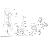 Схема №1 S21M40N5EU с изображением Панель управления для посудомойки Bosch 00705378