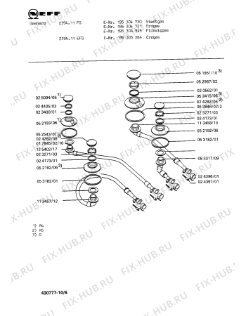 Схема №2 195305264 2394.11EFG с изображением Терморегулятор для духового шкафа Bosch 00081996