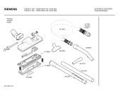 Схема №1 VS32A09FF SUPER E 320 с изображением Верхняя часть корпуса для электропылесоса Siemens 00298694