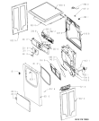 Схема №2 AQUAFEEL A с изображением Обшивка для сушилки Whirlpool 481245215684