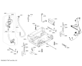 Схема №2 JS04VN92 с изображением Передняя панель для электропосудомоечной машины Bosch 00742915