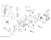 Схема №2 SMV86M10DE с изображением Передняя панель для посудомоечной машины Bosch 00672272