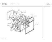 Схема №1 HR24051 с изображением Панель управления для плиты (духовки) Siemens 00351973