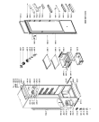 Схема №1 KD2178AUU/A01 с изображением Обшивка для холодильной камеры Whirlpool 481241848931