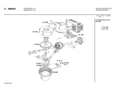 Схема №1 MUM4010 с изображением Кнопка для электрокомбайна Bosch 00030624