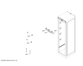 Схема №1 T24IR800SP с изображением Поднос для холодильника Bosch 00790455