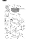 Схема №1 DE30DF с изображением Панель для духового шкафа DELONGHI 334F014SD2