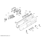 Схема №2 SE2GNE4 с изображением Передняя панель для посудомоечной машины Bosch 00666076