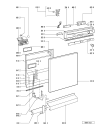 Схема №1 ADP 915/2 WH с изображением Обшивка для посудомойки Whirlpool 481245379982