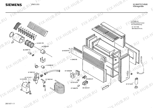 Схема №1 2NK3203 с изображением Переключатель для электровытяжки Bosch 00025215