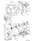 Схема №1 AWZ 8216 с изображением Декоративная панель для сушильной машины Whirlpool 481245217932