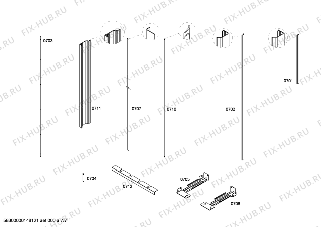 Схема №1 CIB30MIEL1 KF 1811 SF с изображением Плата для холодильника Bosch 00685116