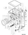 Схема №2 WDB1063 (TR52963) с изображением Ветродув для холодильной камеры Indesit C00172587