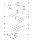 Схема №1 AKS 359/IX с изображением Перекрытие для духового шкафа Whirlpool 481236058495