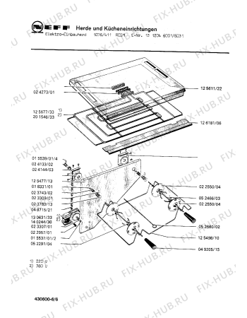 Схема №2 1311446633 1440/413RCSM с изображением Переключатель для плиты (духовки) Bosch 00052404