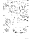 Схема №2 AWP 064 с изображением Ручка (крючок) люка для стиралки Whirlpool 481949878316