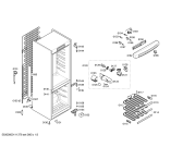 Схема №2 KGS36300 с изображением Панель для холодильной камеры Bosch 00446207