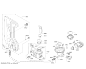 Схема №2 SMS50D22II SynthesiActive AquaStop с изображением Панель управления для электропосудомоечной машины Bosch 00790733