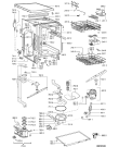 Схема №1 ADP 4619 IX с изображением Микромодуль для посудомоечной машины Whirlpool 480140102785
