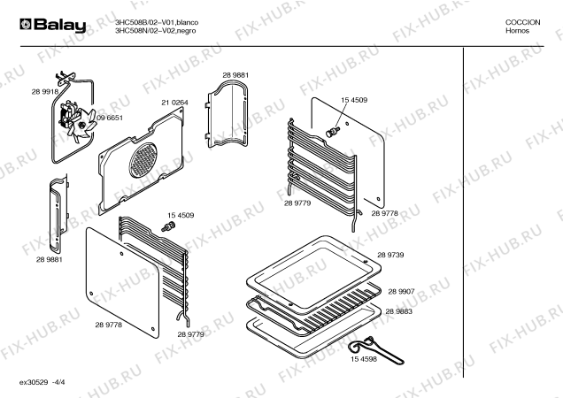 Схема №1 3HC508B с изображением Фронтальное стекло для электропечи Bosch 00289921