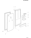 Схема №1 R2248IXG (F022270) с изображением Корпусная деталь для холодильника Indesit C00066170