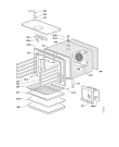 Схема №1 BOB.3SW с изображением Противень (решетка) для духового шкафа Electrolux 3304581014