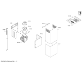 Схема №1 CD649651 с изображением Вентиляционный канал для вытяжки Bosch 00703524