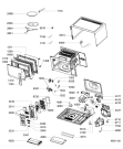 Схема №1 VT 296 SL с изображением Дверка для свч печи Whirlpool 480120100965