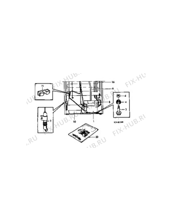 Взрыв-схема холодильника Arthur Martin 832.23 - Схема узла C10 Cold, users manual