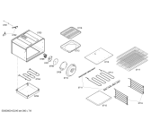 Схема №1 PDR364GLZS с изображением Кабель для плиты (духовки) Bosch 00219796