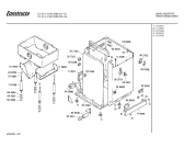 Схема №1 0722044630 V3414 с изображением Воронка для стиралки Bosch 00113211