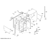 Схема №1 SHX46L12UC DLX Series с изображением Панель управления для посудомойки Bosch 00448801