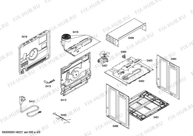 Взрыв-схема плиты (духовки) Bosch HBA23BN61 H.bosch.2D.BN1_nost.AC.f_glass.negro - Схема узла 04