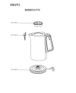 Схема №1 BW500C3E/7Y0 с изображением Часть корпуса для чайника (термопота) Krups SS-200024