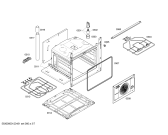 Схема №2 3CVX463B с изображением Стеклокерамика для духового шкафа Bosch 00476560