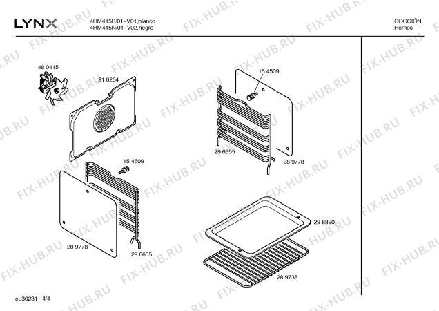 Схема №1 4HM415B с изображением Панель для электропечи Bosch 00366081