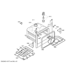 Схема №1 3HT511X с изображением Передняя часть корпуса для духового шкафа Bosch 00661865