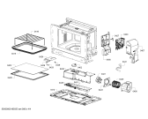 Схема №2 C17GR00N0B с изображением Модуль управления для духового шкафа Bosch 00772332