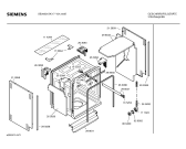 Схема №1 SB34231SK с изображением Передняя панель для посудомоечной машины Siemens 00356358