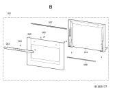 Схема №2 ST 7305/1 IN с изображением Обшивка для электропечи Whirlpool 480121102928