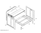 Схема №2 HB3BY56 с изображением Кабель для плиты (духовки) Bosch 00652401