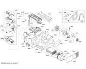 Схема №1 WTS86513TR с изображением Панель управления для сушилки Bosch 00701965