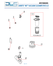 Схема №1 VACUUM CLEANER EVO 2.0 с изображением Щетка (насадка) для пылесоса ARIETE AT5185534310