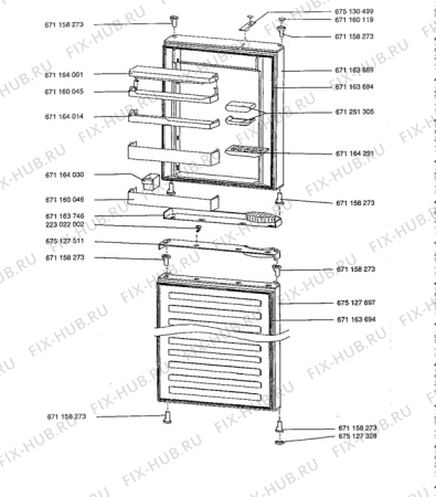 Схема №4 S3533-4KG с изображением Всякое для холодильника Aeg 8996751635880