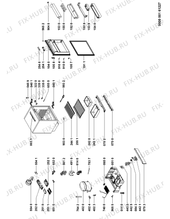 Схема №1 FW320IN1 (F091264) с изображением Руководство для холодильника Indesit C00355583