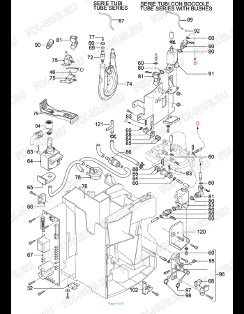 Схема №1 MAGNIFICA AUTOMATIC CAPPUCCINO  ESAM3500.S с изображением Электромотор для кофеварки (кофемашины) DELONGHI 7313226101