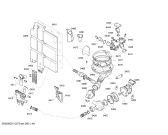 Схема №1 SGV67T13AU с изображением Рамка для посудомоечной машины Bosch 00446991